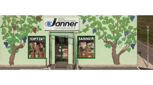 Optik Janner GesmbH - Außenansicht  Roseggerstraße 45
2130 Mistelbach