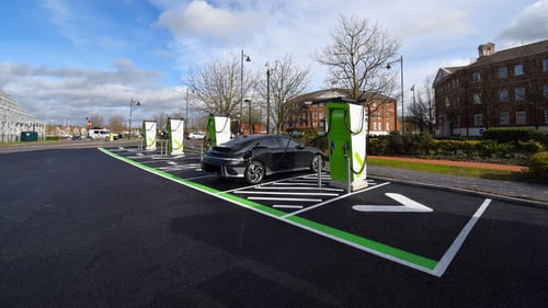 EV charging station Allego Medway