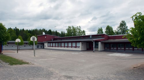 Kämmenniemen koulun Terälahden koulutalo.