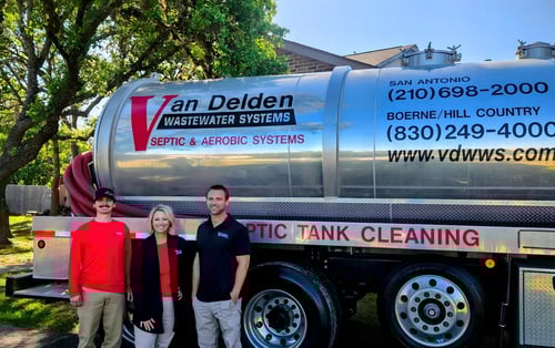 Van Delden Wastewater Systems team members