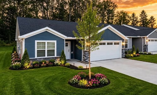outside view at The Villas at Quarry Ridge in Amherst, OH 44001
