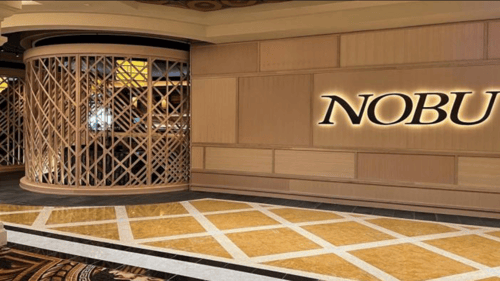 Nobu Hotel Atlantic City is nestled in the Centurion Tower's top three floors of Caesars Atlantic City with 85 rooms and suites.