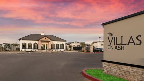 Property Signage at Villas on Ash, Gilbert Arizona