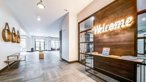 Welcome to University Edge and Dickinson Lofts clubhouse.