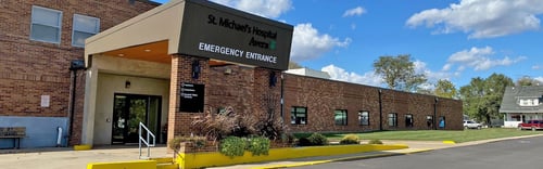 St Michaels Hospital Avera building in Tyndall