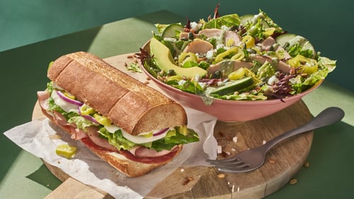 Toasted Italiano and Balsamic Chicken Greens with Grains You Pick 2