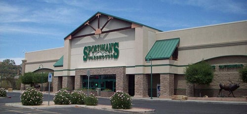 The front entrance of Sportsman's Warehouse in Phoenix