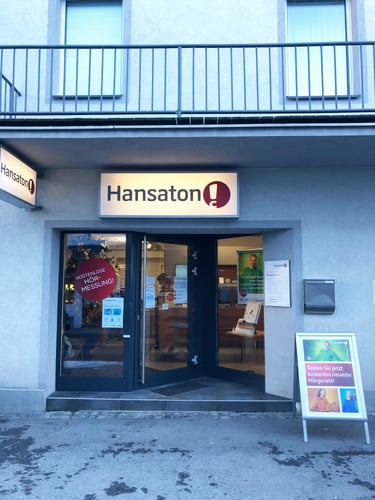 Hansaton Hörkompetenz-Zentrum Malserstraße 64, Landeck Frontansicht
