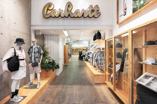 Carhartt WIP Store Toulouse interior