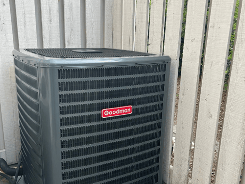 AC unit installation