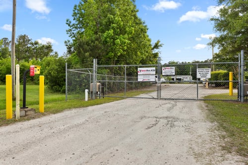 fully fenced and gated facility