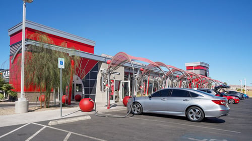 Tommy's Express Car Wash in Las Vegas, Nevada on S. Nellis Blvd.