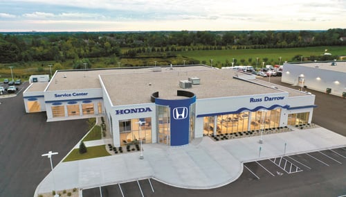 Russ Darrow Honda is located in the Metro Auto Mall in Milwaukee, Wisconsin.