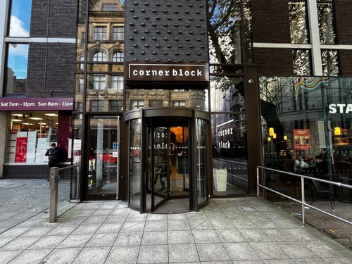 Entrance to building