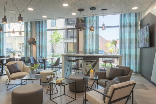 Holiday Inn - the niu, Seven Dusseldorf Ost Hotel Lobby