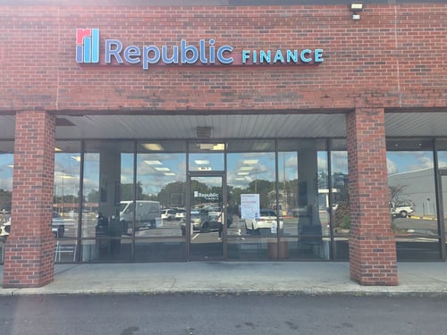 Hwy 43 South, AL Republic Finance Branch