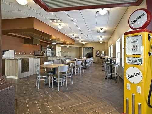 Avera Majestic Bluffs cafe.