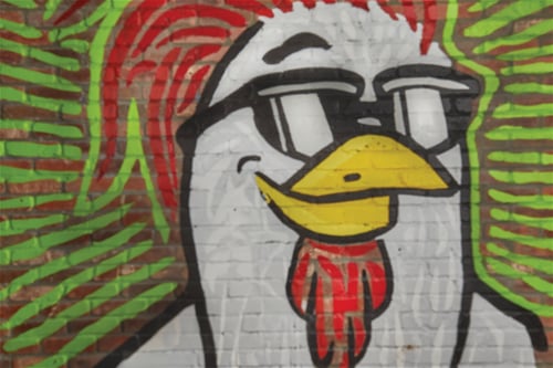 Chicken Guy! Chicken tenders on the Atlantic City Boardwalk at Harrah's Hotel