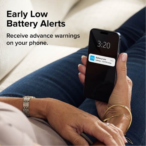 Early Low Battery Alerts