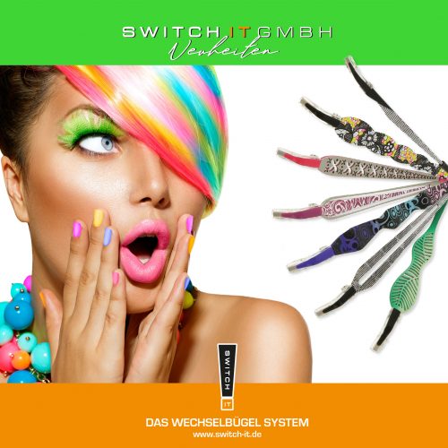 Switch-it das Brillenwechsel System in Sekunden