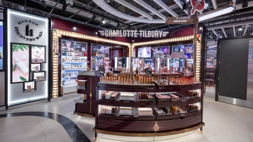 Manchester Airport Terminal 2 Makeup Counter - Charlotte Tilbury