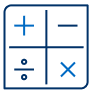 Calculation Icon.