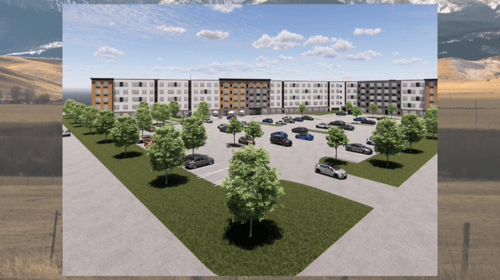 Property exterior at The Beaumont in Bozeman, MT