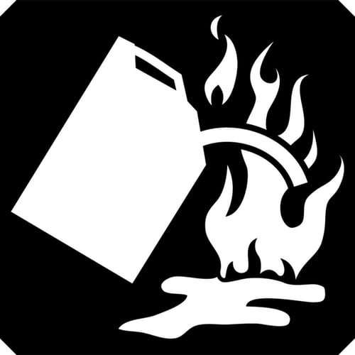 Class B is for flammable liquids