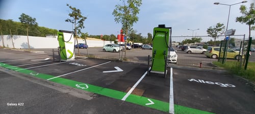 EV charging station Allego Ramonville-Saint-Agne