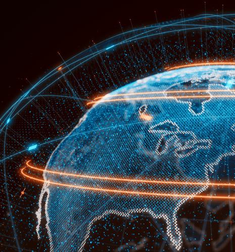 Illustration of globe