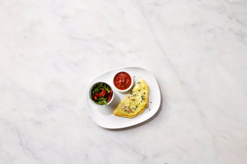 Western Poblano Omlette