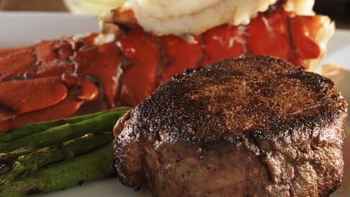 Homestretch Steakhouse at Harrah's Hoosier Park.