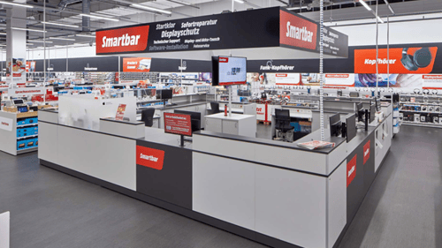 Handy Reparatur Saarbrücken bei MediaMarkt an der Smartbar
