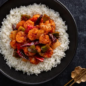 Firecracker Shrimp Bowl