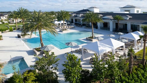 The Pearl in Regency at Avenir is a 30,000 sq. ft. exclusive amenity center with resort-style pool