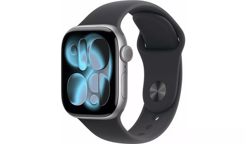 Apple Watch Series 11 GPS 42mm Black Sport Band - M/L