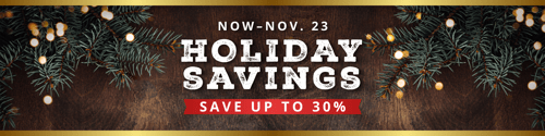Save up to 30% at the Bass Pro Shops Holiday Sale