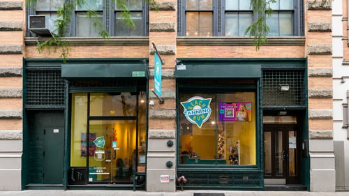 Beach Bum store front in New York, NY