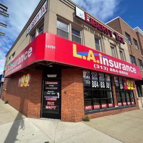 L.A. Insurance Agency MI-150 office exterior
