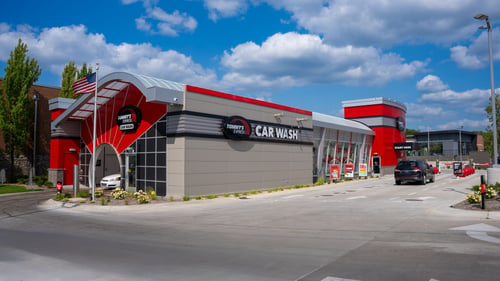 Tommy's Express Car Wash in Grand Rapids, Michigan in Breton Village.
