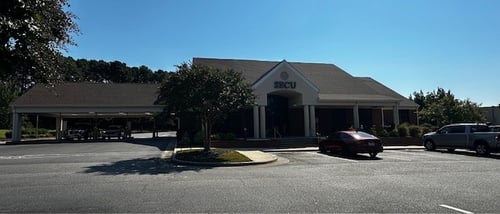 Outside view of SECU Wadesboro branch.