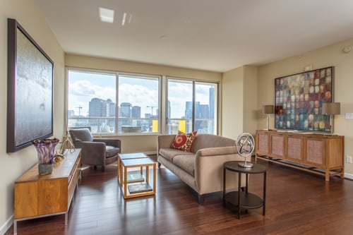 Living Room at The Monarch by Windsor