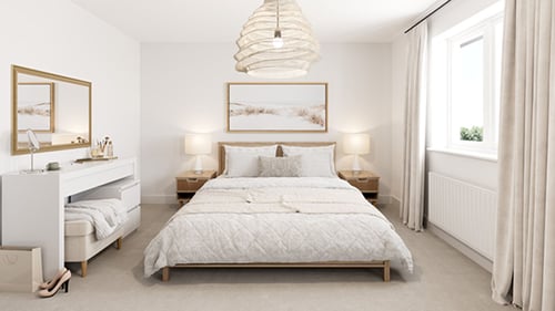 Orbit Homes at Hakewill Mews - Double Bedroom