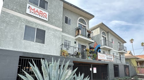 Apartment Complex at The Marq Apartments, Los Angeles, CA