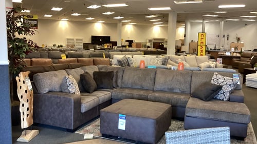 St Paul Slumberland Furniture Clearance Center sofa set