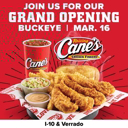 Raising Cane's is Coming Soon to Buckeye!