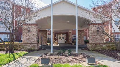 Brookdale Franklin Entrance