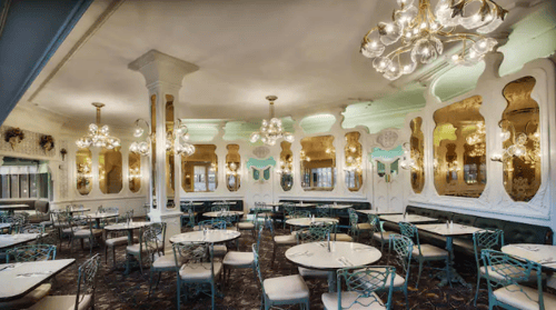 The Plaza Restaurant dining located in Main Street USA at Magic Kingdom in Orlando FL