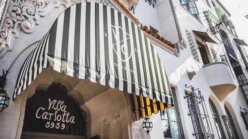 Property exterior at Villa Carlotta in Los Angeles, CA 90028