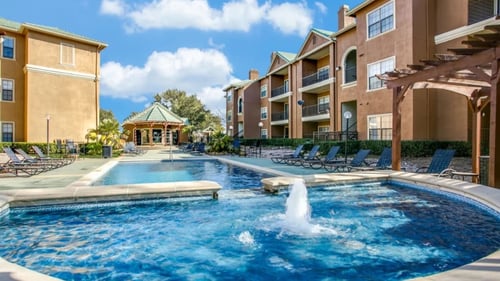 Resort-Style Pool at Carmel Creekside, Fort Worth, TX